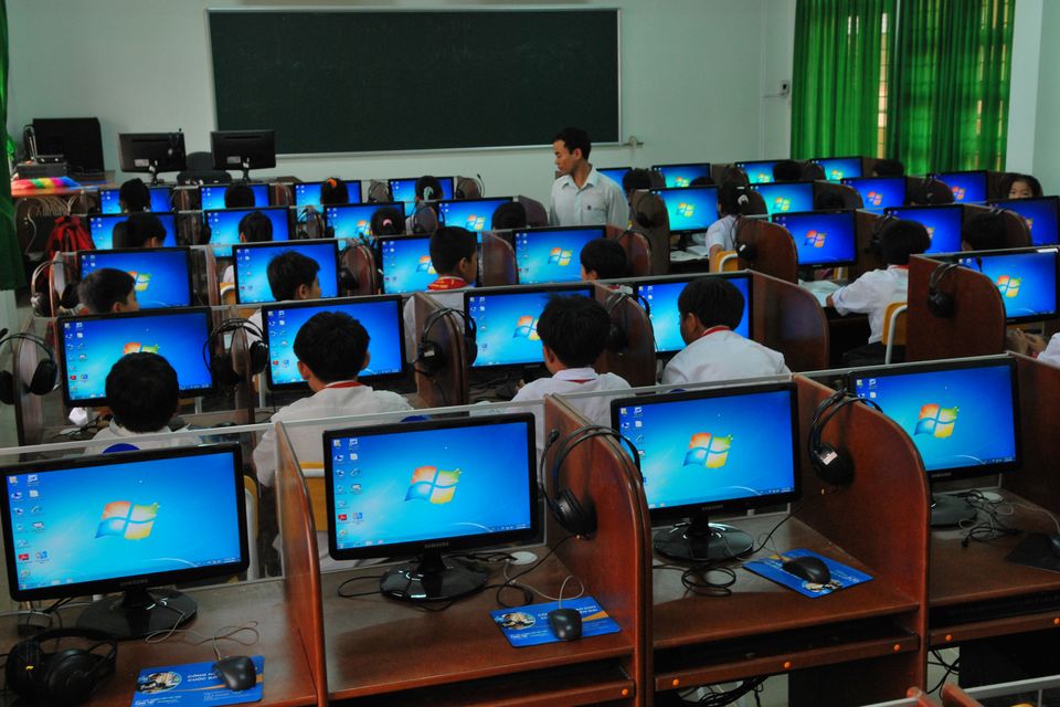 Photograph illustrating Coding workshop